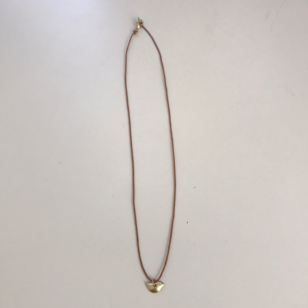 super cute bird necklace